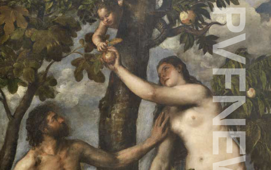 Tiziano- Adamo ed Eva- hybris